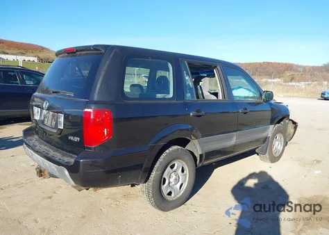 2004 Honda Pilot Lx z USA, uszkodzony, nr VIN 2HKYF18144H622078